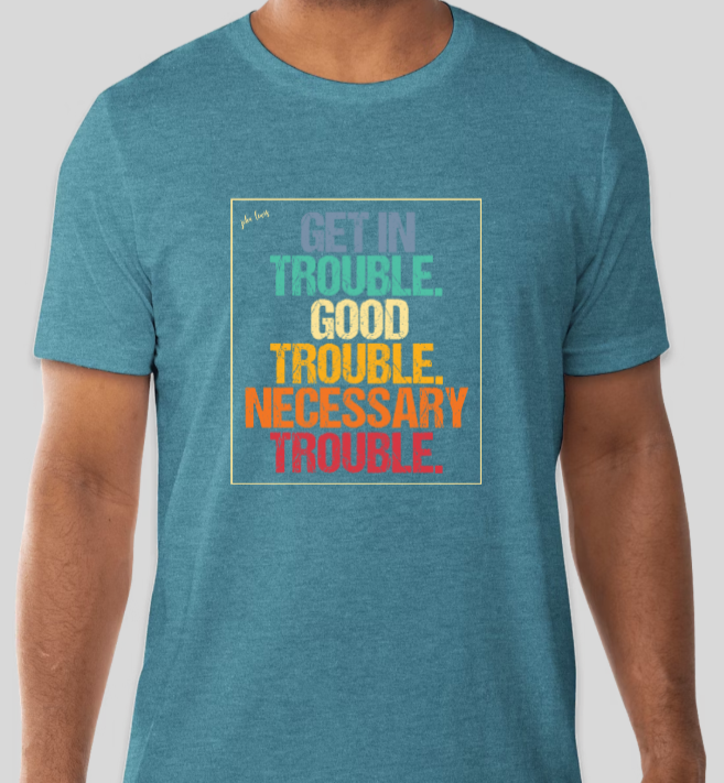 Good Trouble Block Tee
