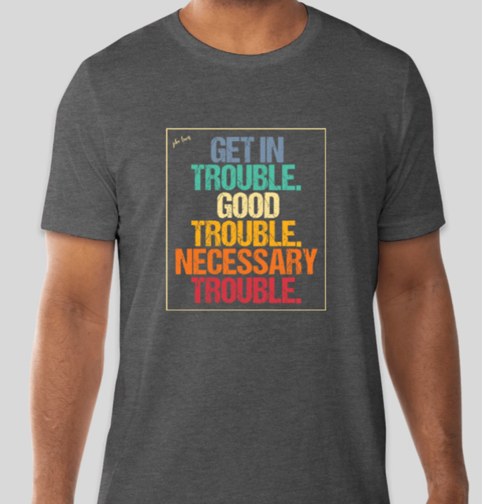 Good Trouble Block Tee