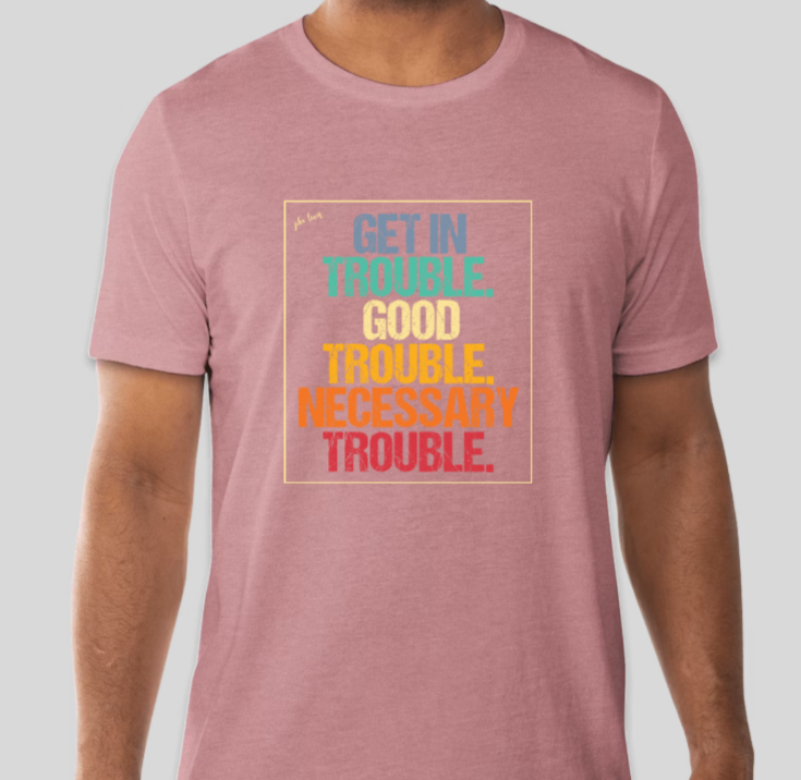 Good Trouble Block Tee