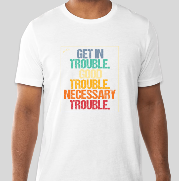 Good Trouble Block Tee