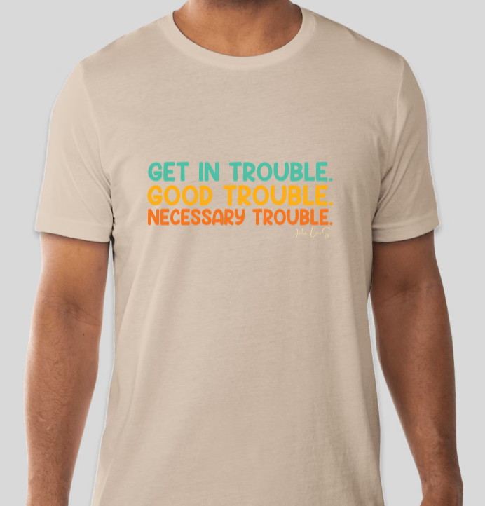Good Trouble Multicolor Tee