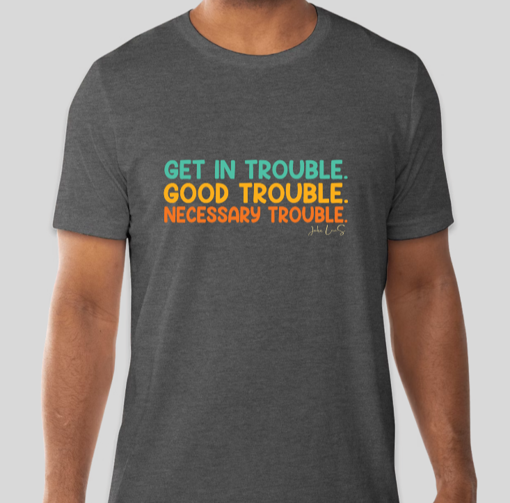 Good Trouble Multicolor Tee