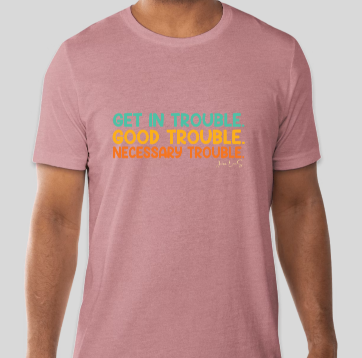 Good Trouble Multicolor Tee