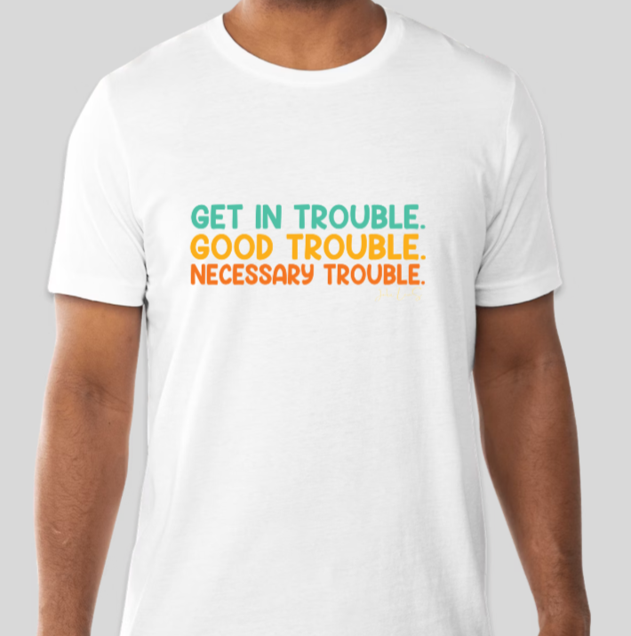 Good Trouble Multicolor Tee