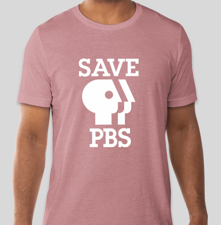 Save PBS Logo Tee