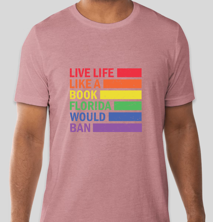 Live Life Like Rainbow Tee