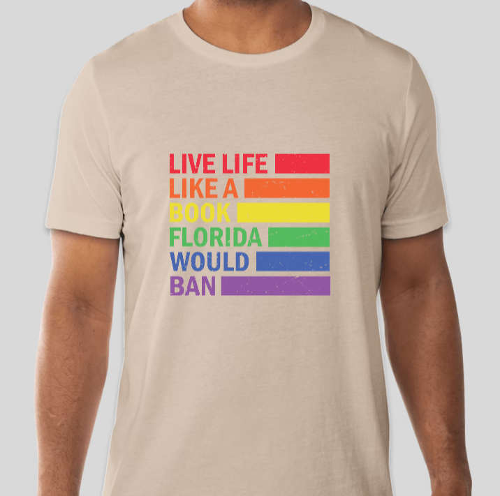 Live Life Like Rainbow Tee