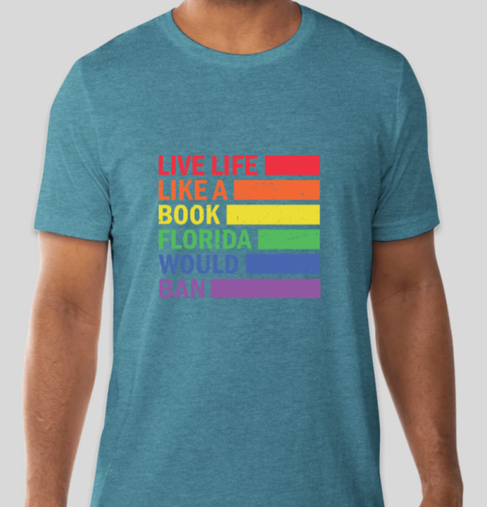 Live Life Like Rainbow Tee